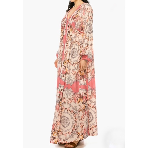 A Collective Story long sleeve floral dress - Picture 5 of 6